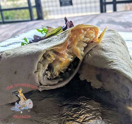 All Day Breakfast Burritos!  TO GO!