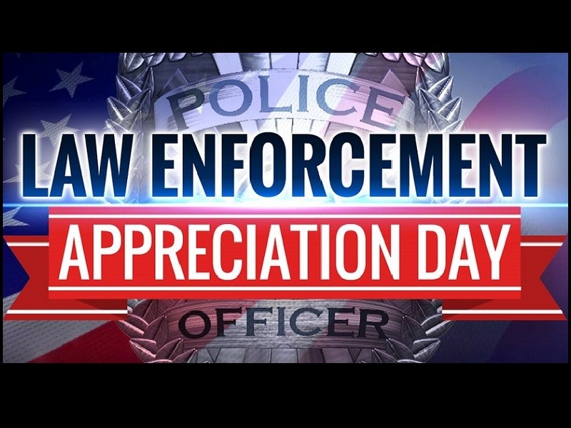 🚨 👮‍♀️ 👮🏽Jan 9th, 2020 – 50% off food for all Law Enforcement Officers!