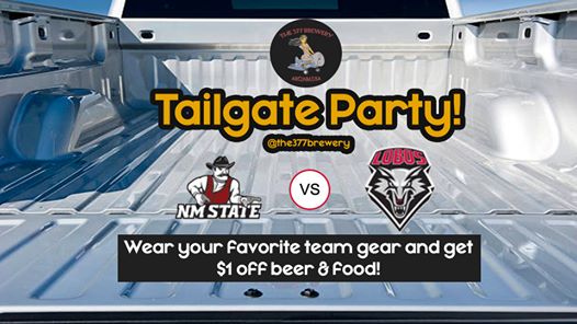 Lobos vs Aggies basketball Tailgate Party!
